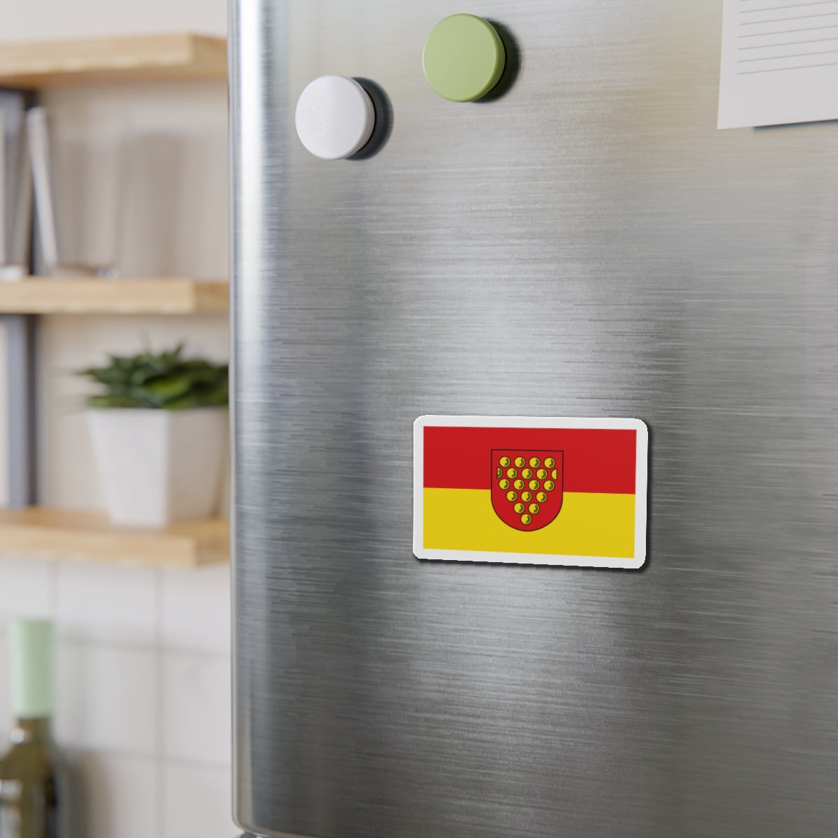 Flag of Bentheim Germany - Die-Cut Magnet-The Sticker Space