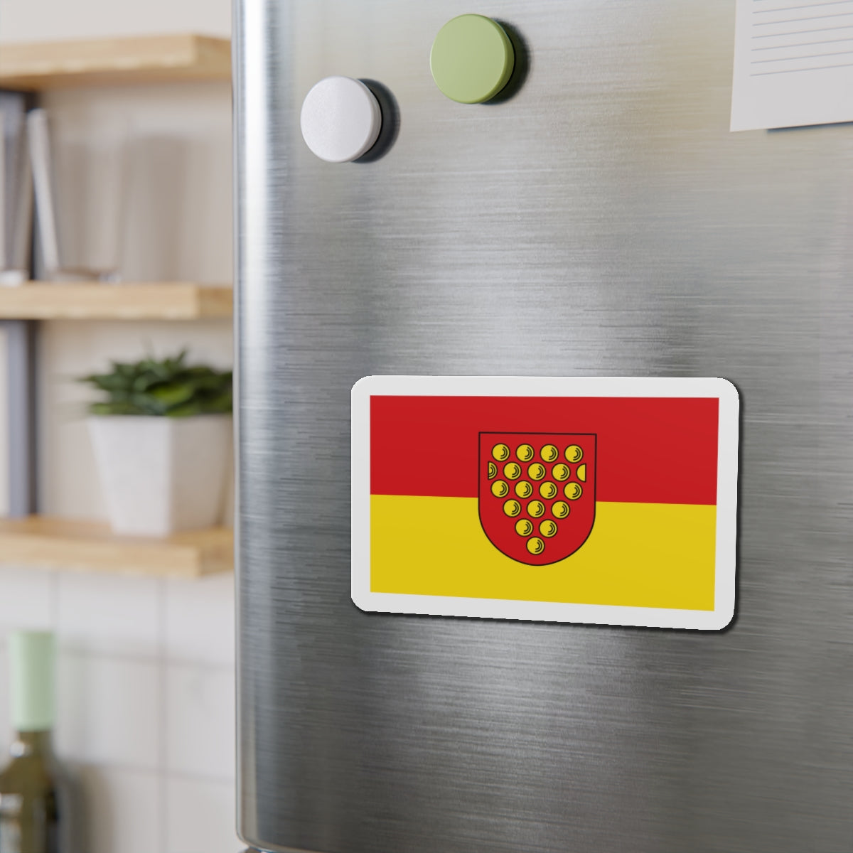 Flag of Bentheim Germany - Die-Cut Magnet-The Sticker Space