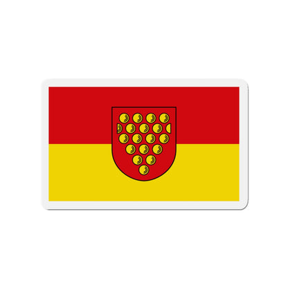 Flag of Bentheim Germany - Die-Cut Magnet-3" x 3"-The Sticker Space