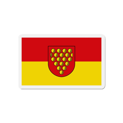 Flag of Bentheim Germany - Die-Cut Magnet-4" x 4"-The Sticker Space