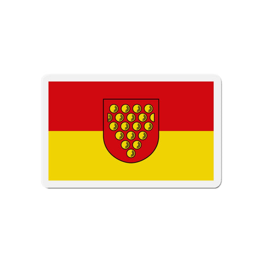 Flag of Bentheim Germany - Die-Cut Magnet-6 × 6"-The Sticker Space