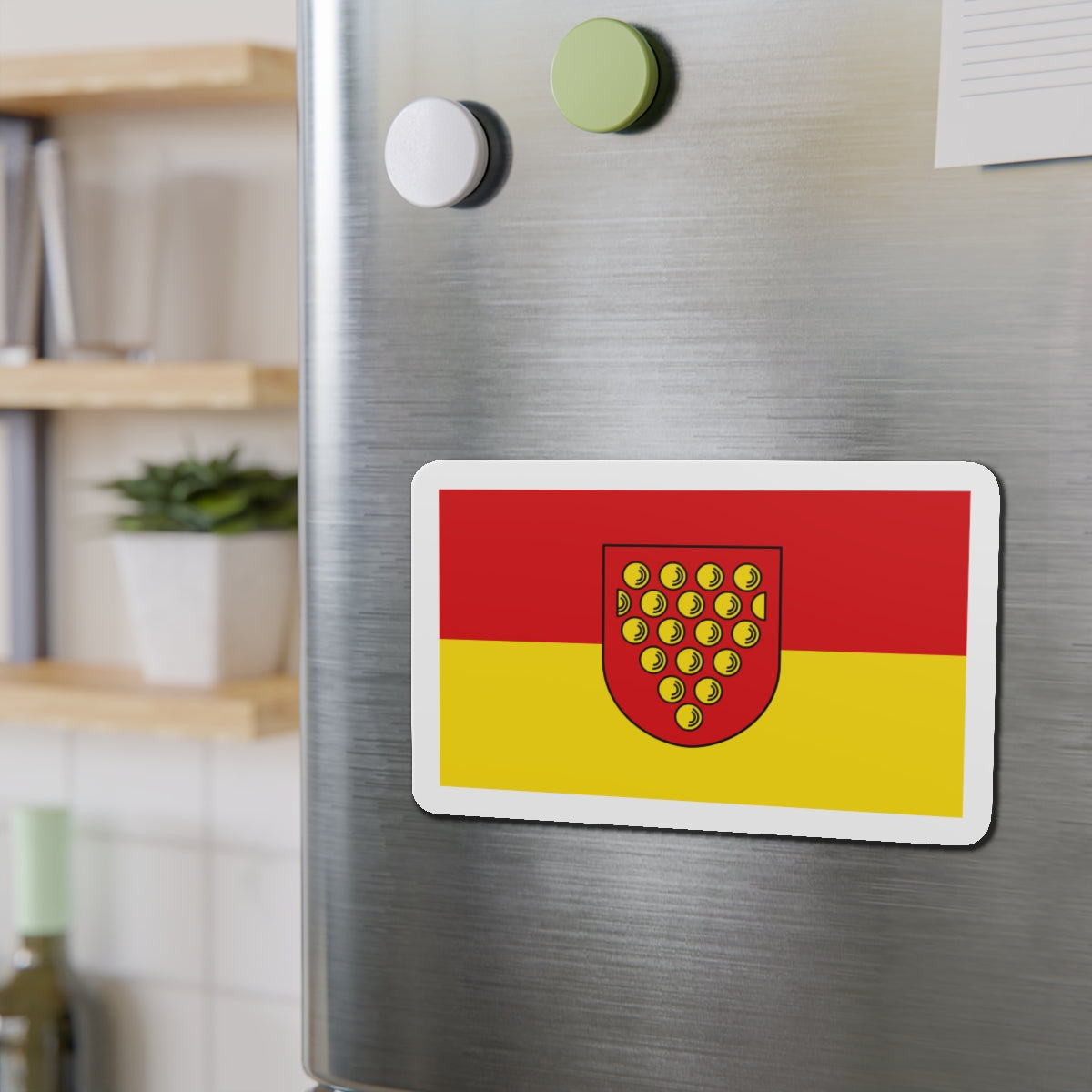 Flag of Bentheim Germany - Die-Cut Magnet-The Sticker Space