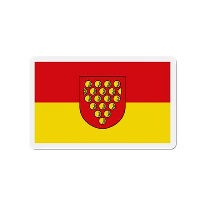Flag of Bentheim Germany - Refrigerator Magnet 3 Inch - The Sticker Space