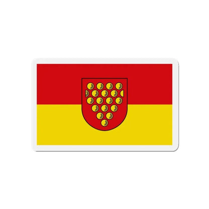 Flag of Bentheim Germany - Refrigerator Magnet 4 Inch - The Sticker Space