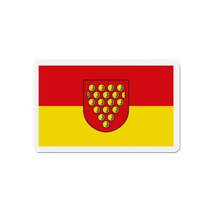 Flag of Bentheim Germany - Refrigerator Magnet 5 Inch - The Sticker Space