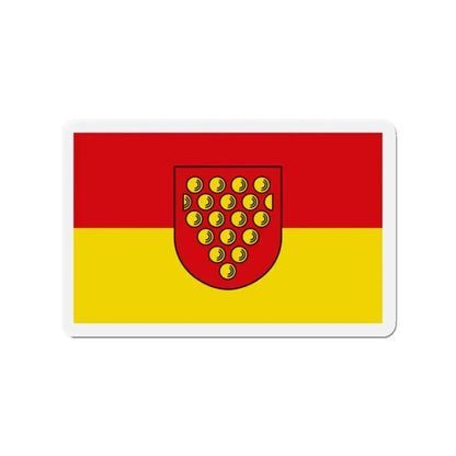 Flag of Bentheim Germany - Refrigerator Magnet - The Sticker Space