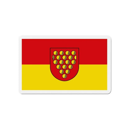 Flag of Bentheim Germany - Refrigerator Magnet - The Sticker Space