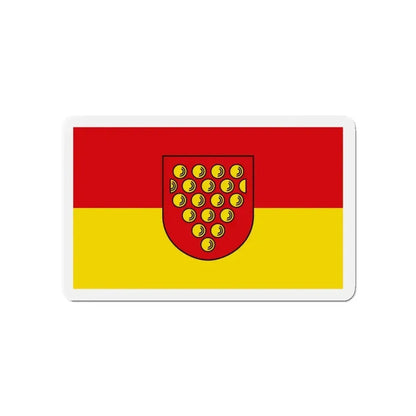 Flag of Bentheim Germany - Refrigerator Magnet - The Sticker Space