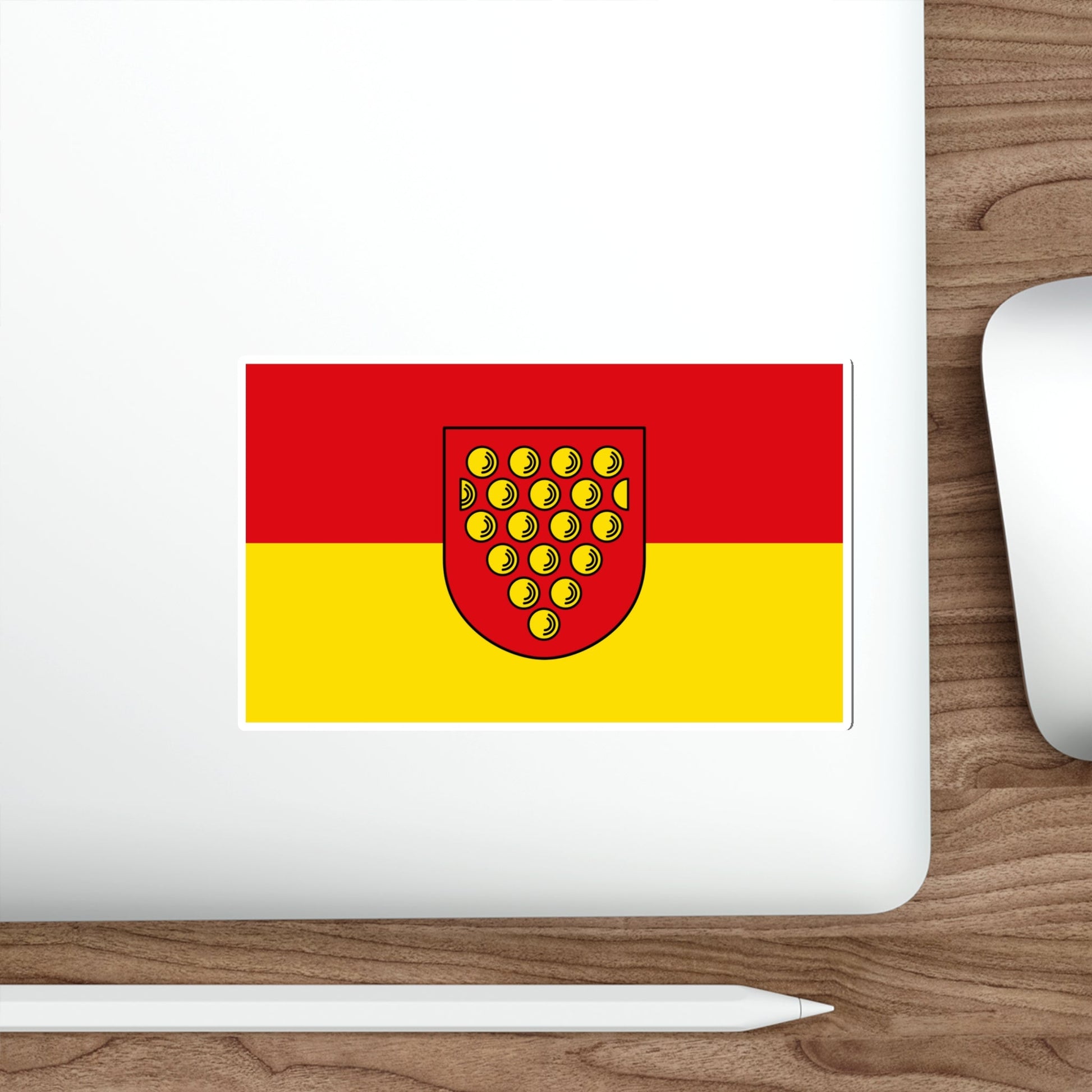 Flag of Bentheim Germany STICKER Vinyl Die-Cut Decal-The Sticker Space