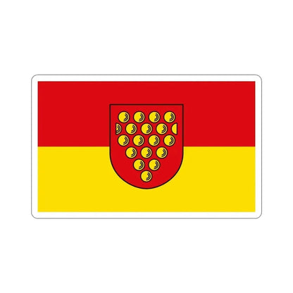 Flag of Bentheim Germany STICKER Vinyl Die-Cut Decal 3 Inch - The Sticker Space