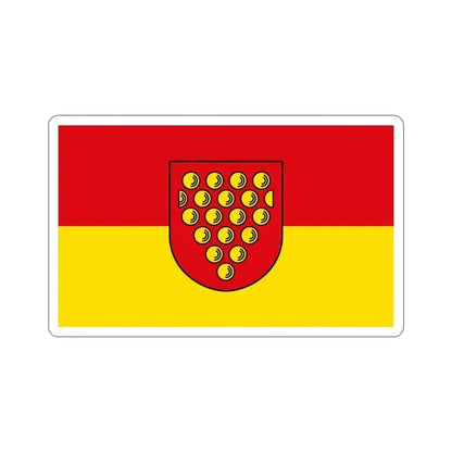 Flag of Bentheim Germany STICKER Vinyl Die-Cut Decal 4 Inch - The Sticker Space