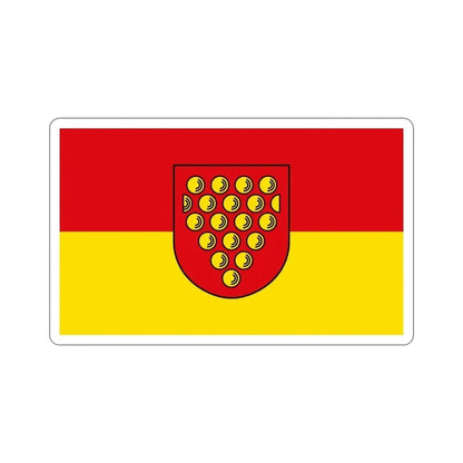 Flag of Bentheim Germany STICKER Vinyl Die-Cut Decal 4 Inch - The Sticker Space