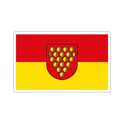 Flag of Bentheim Germany STICKER Vinyl Die-Cut Decal 5 Inch - The Sticker Space