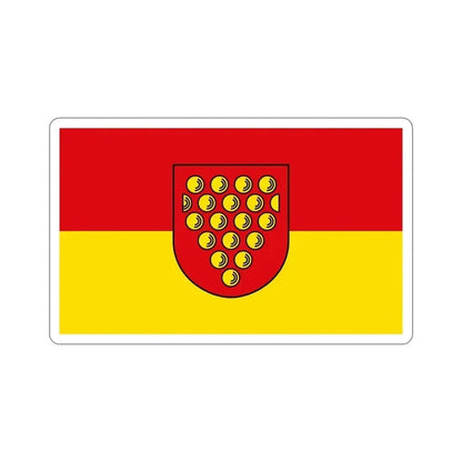 Flag of Bentheim Germany STICKER Vinyl Die-Cut Decal 6 Inch - The Sticker Space