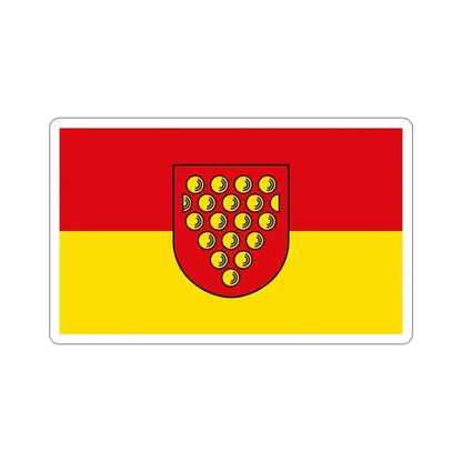 Flag of Bentheim Germany STICKER Vinyl Die-Cut Decal 6 Inch - The Sticker Space