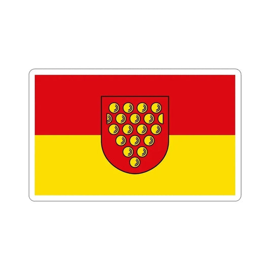 Flag of Bentheim Germany STICKER Vinyl Die-Cut Decal 6 Inch - The Sticker Space