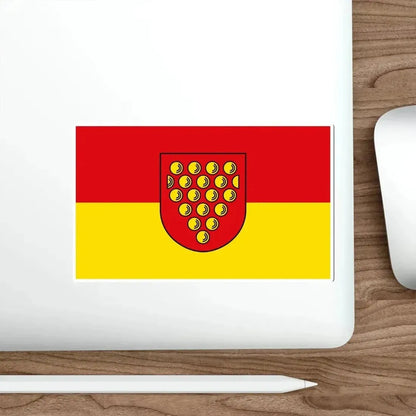 Flag of Bentheim Germany STICKER Vinyl Die-Cut Decal - The Sticker Space