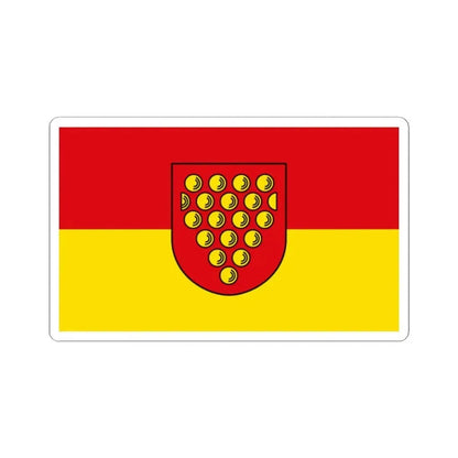 Flag of Bentheim Germany - STICKER Vinyl Kiss-Cut Decal 2 Inch White - The Sticker Space