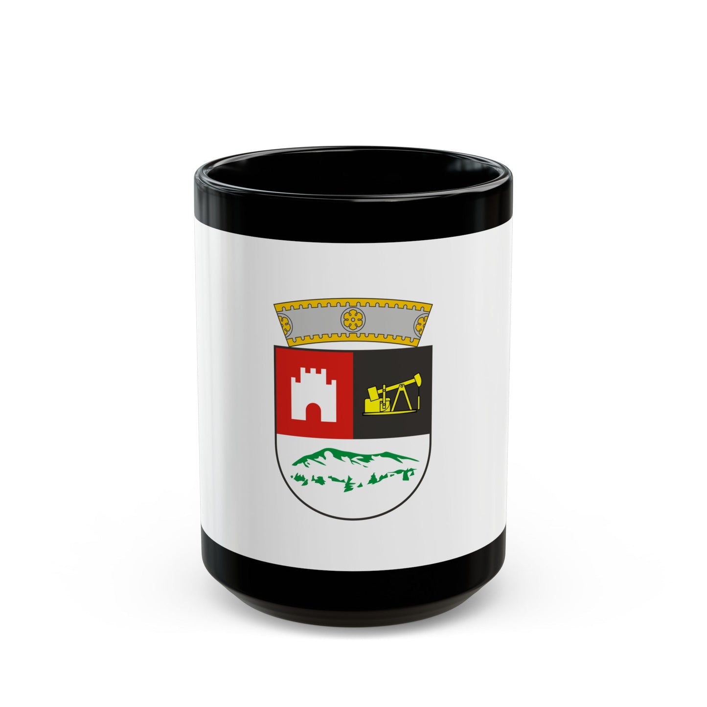 Flag of Berat Albania - Black Coffee Mug-15oz-The Sticker Space