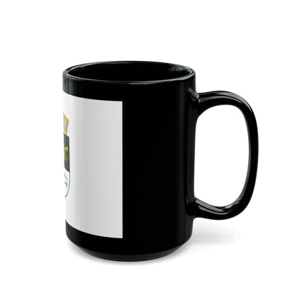 Flag of Berat Albania - Black Coffee Mug-The Sticker Space