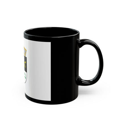 Flag of Berat Albania - Black Coffee Mug-The Sticker Space