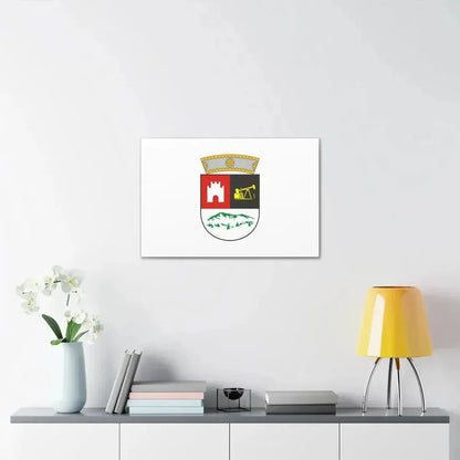 Flag of Berat Albania - Canvas Wall Art - The Sticker Space