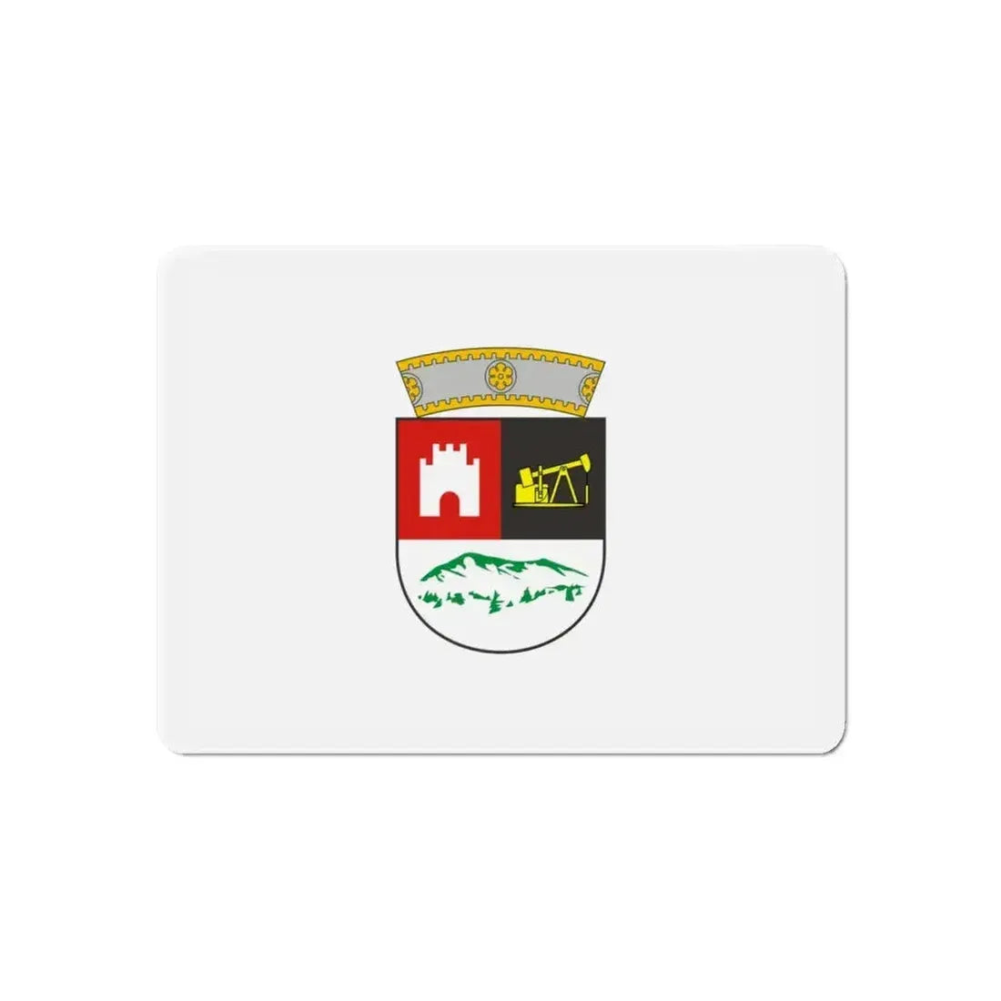 Flag of Berat Albania - Refrigerator Magnet - The Sticker Space