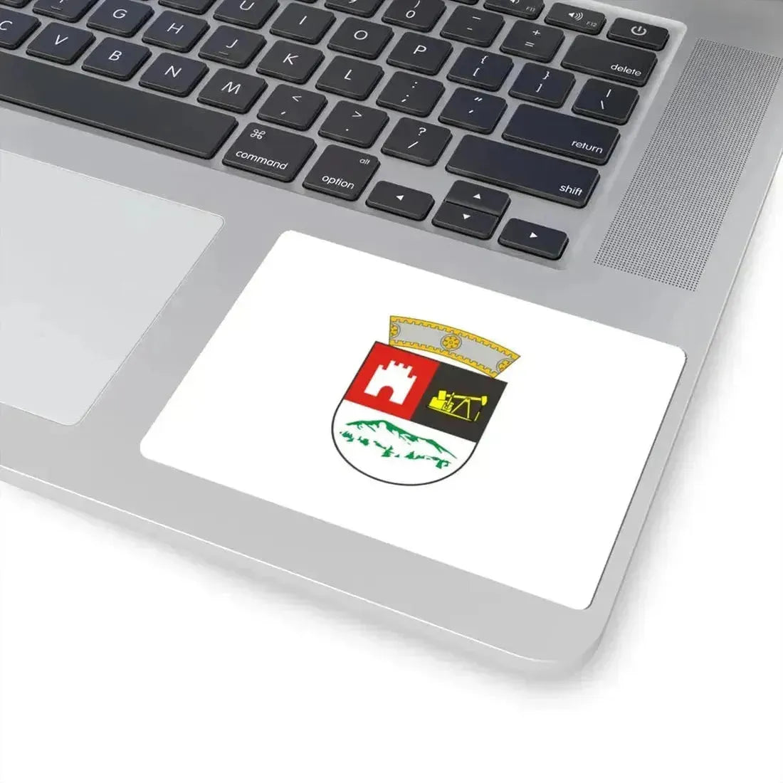 Flag of Berat (Albania) STICKER Vinyl Kiss-Cut Decal - The Sticker Space