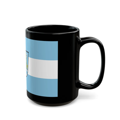 Flag of Berchtesgadener Land Germany - Black Coffee Mug-The Sticker Space