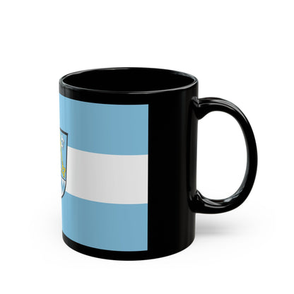 Flag of Berchtesgadener Land Germany - Black Coffee Mug-The Sticker Space