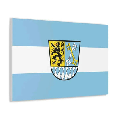 Flag of Berchtesgadener Land Germany - Canvas Wall Art - The Sticker Space