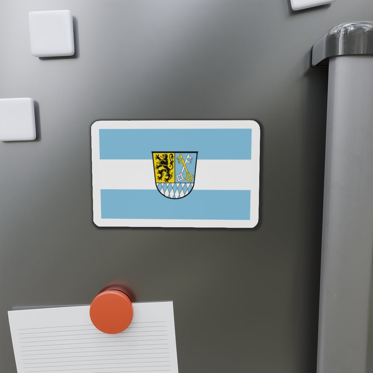 Flag of Berchtesgadener Land Germany - Die-Cut Magnet-The Sticker Space