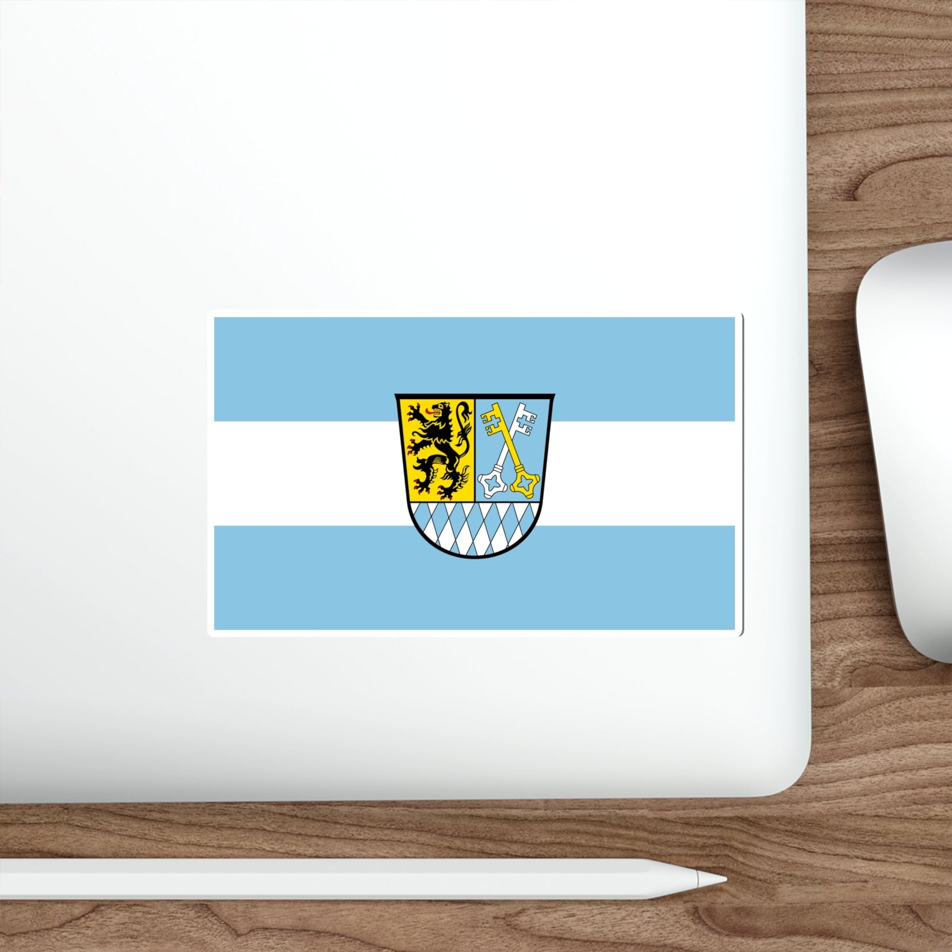 Flag of Berchtesgadener Land Germany STICKER Vinyl Die-Cut Decal-The Sticker Space