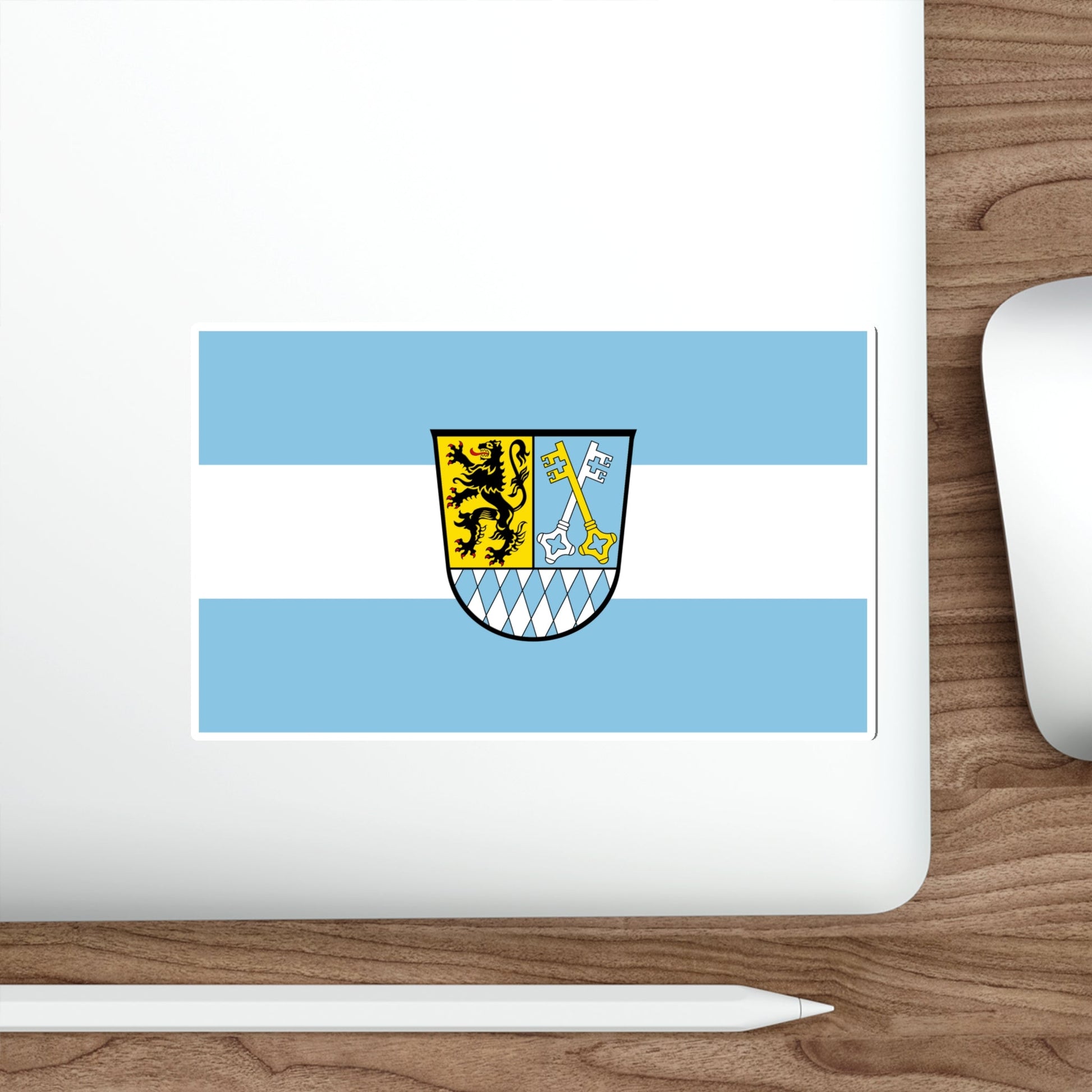 Flag of Berchtesgadener Land Germany STICKER Vinyl Die-Cut Decal-The Sticker Space