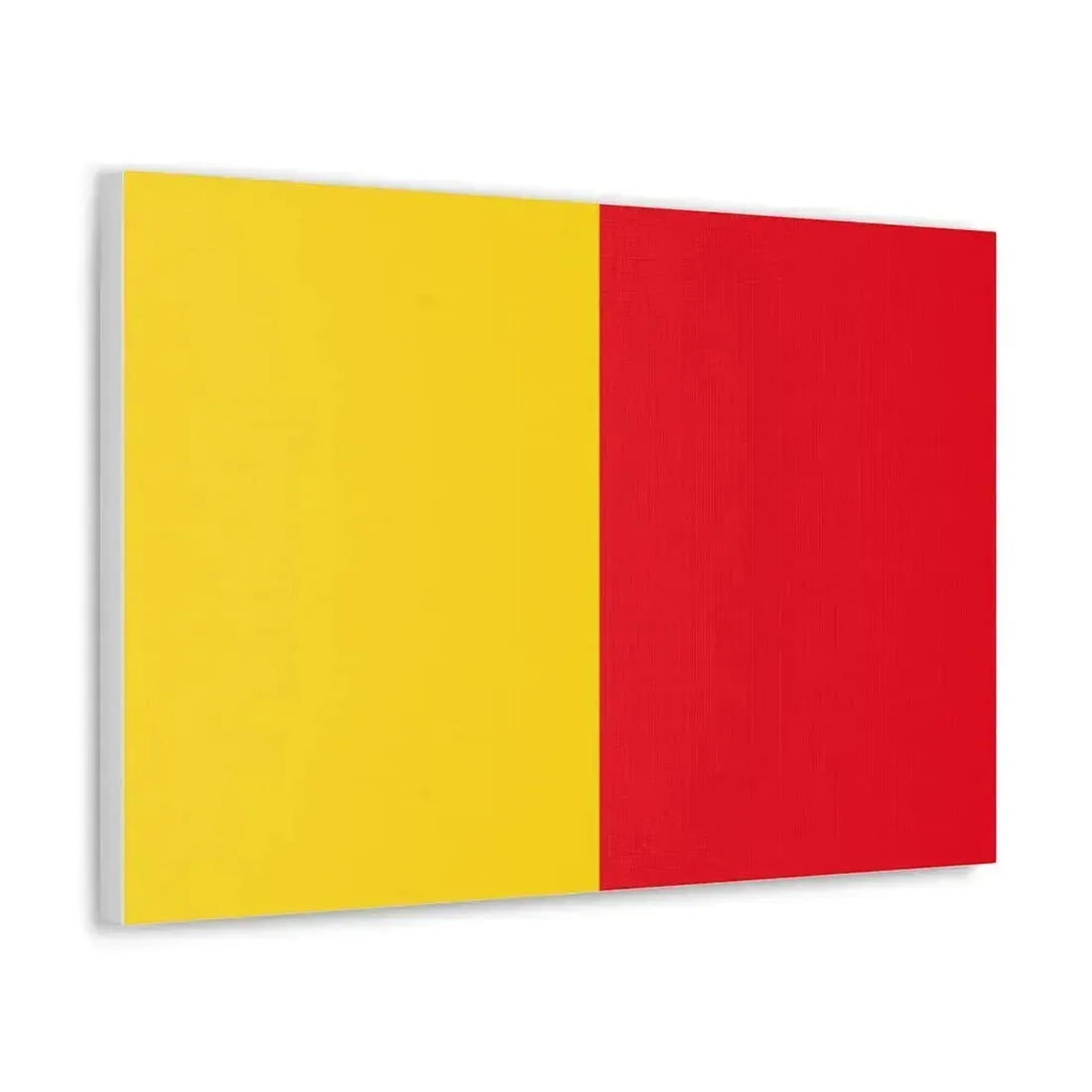 Flag of Bergamo Italy - Canvas Wall Art - The Sticker Space