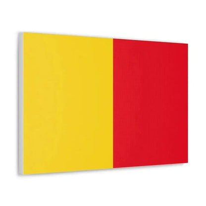 Flag of Bergamo Italy - Canvas Wall Art - The Sticker Space