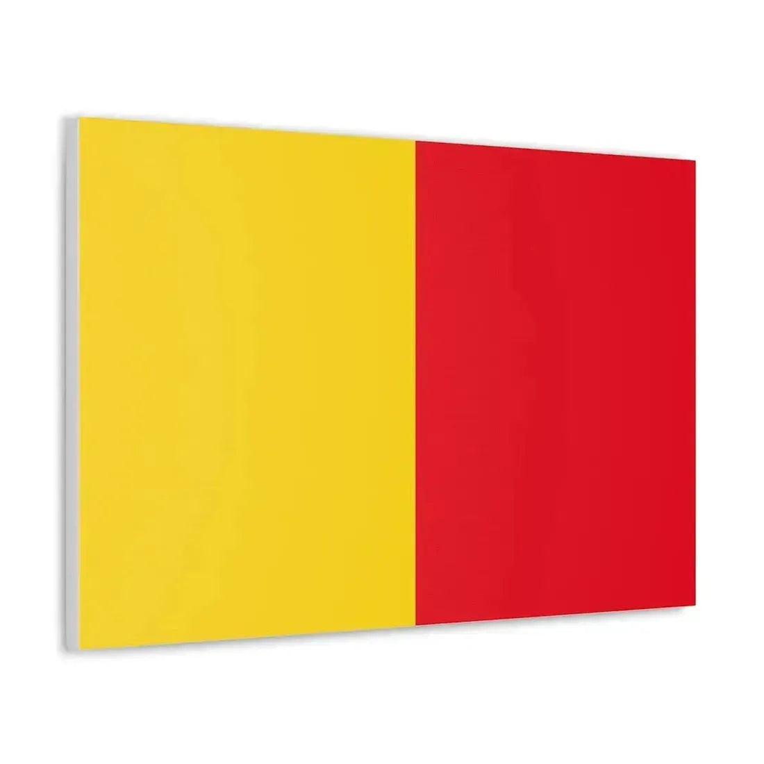 Flag of Bergamo Italy - Canvas Wall Art - The Sticker Space