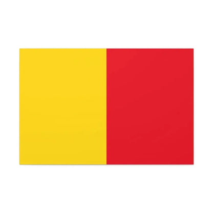 Flag of Bergamo Italy - Canvas Wall Art - The Sticker Space