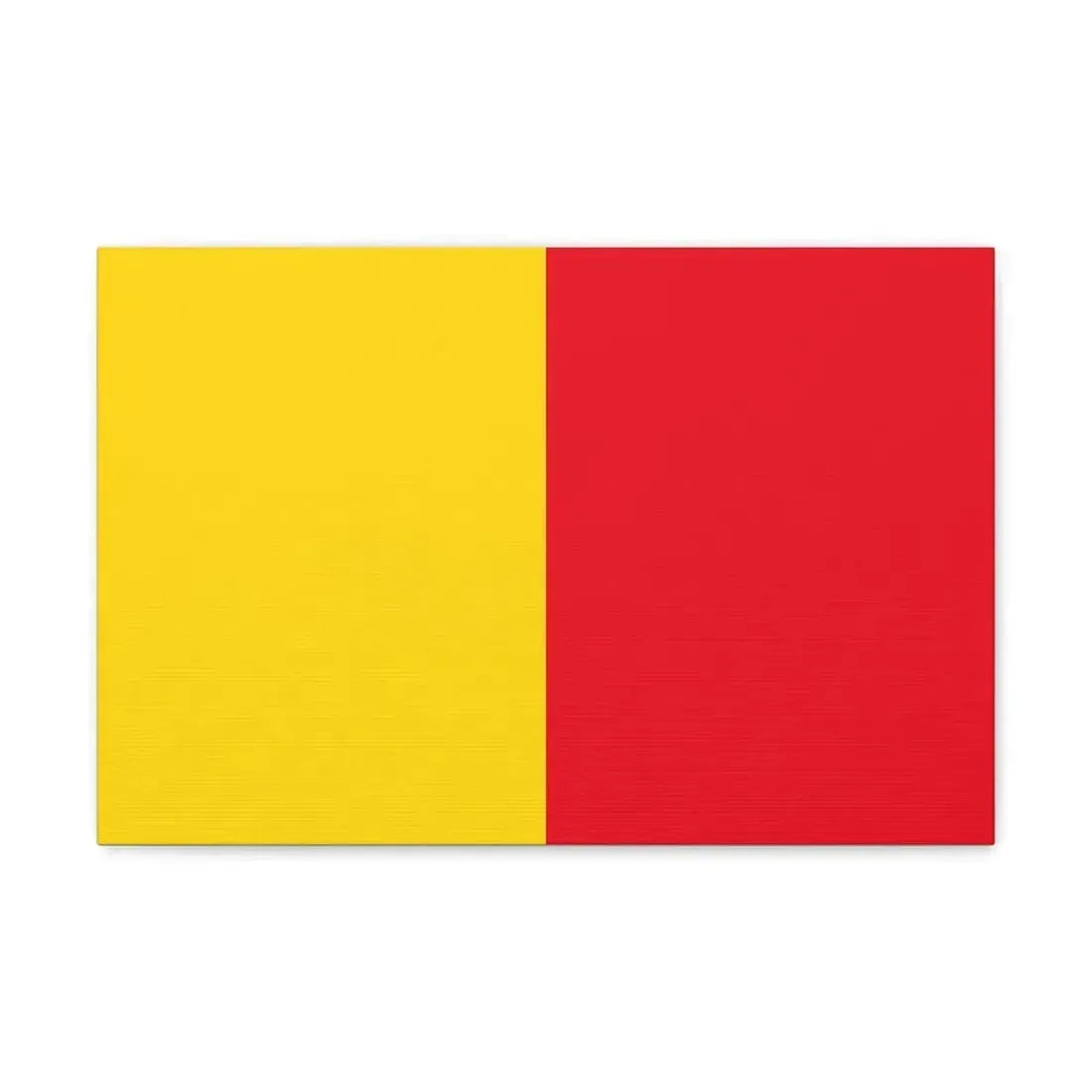 Flag of Bergamo Italy - Canvas Wall Art - The Sticker Space