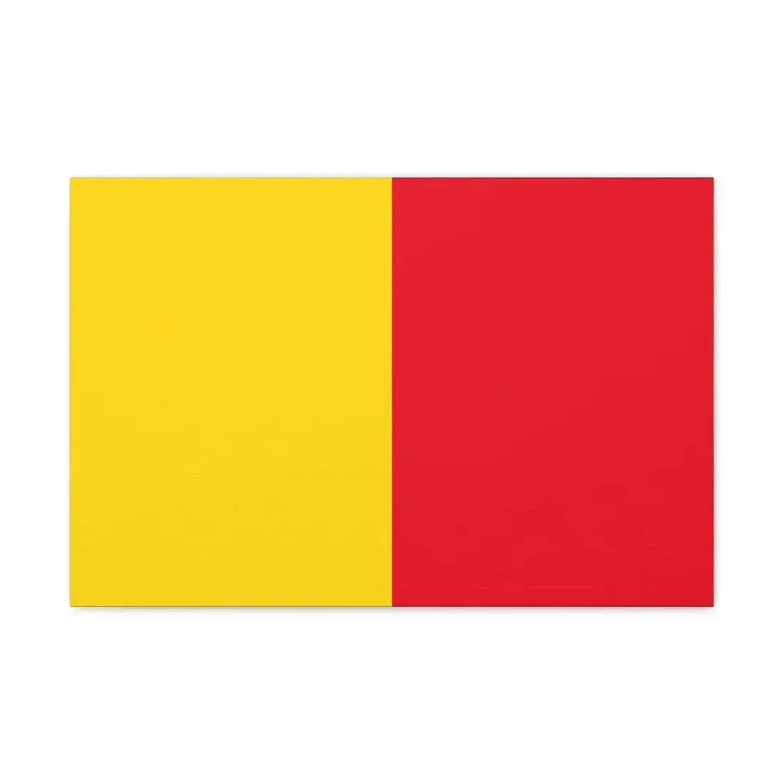 Flag of Bergamo Italy - Canvas Wall Art - The Sticker Space