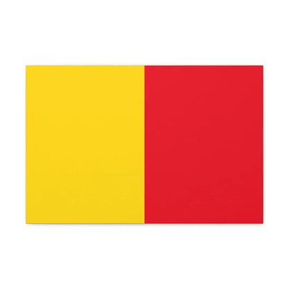 Flag of Bergamo Italy - Canvas Wall Art - The Sticker Space