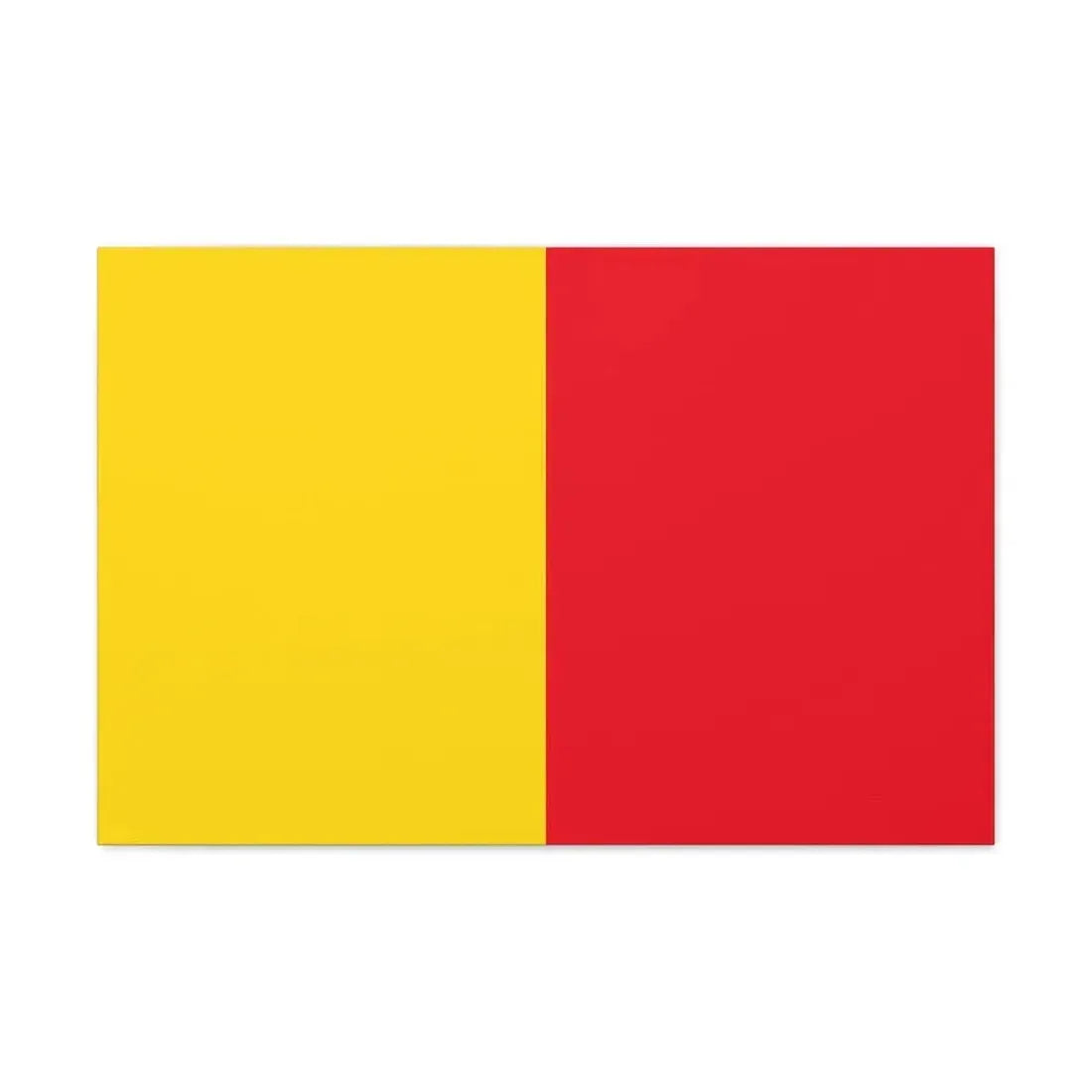 Flag of Bergamo Italy - Canvas Wall Art - The Sticker Space