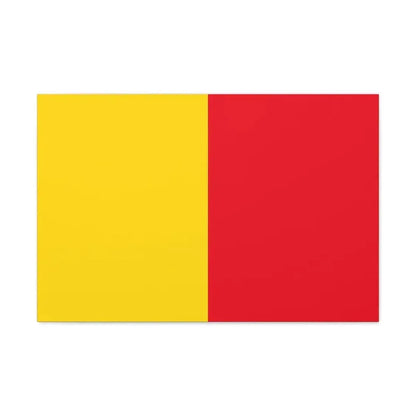 Flag of Bergamo Italy - Canvas Wall Art - The Sticker Space