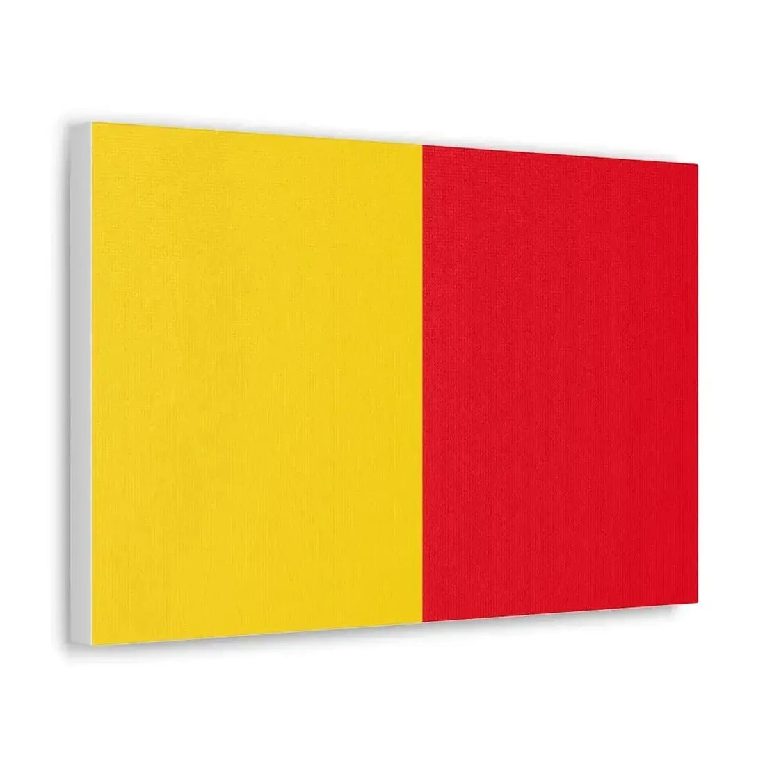 Flag of Bergamo Italy - Canvas Wall Art - The Sticker Space