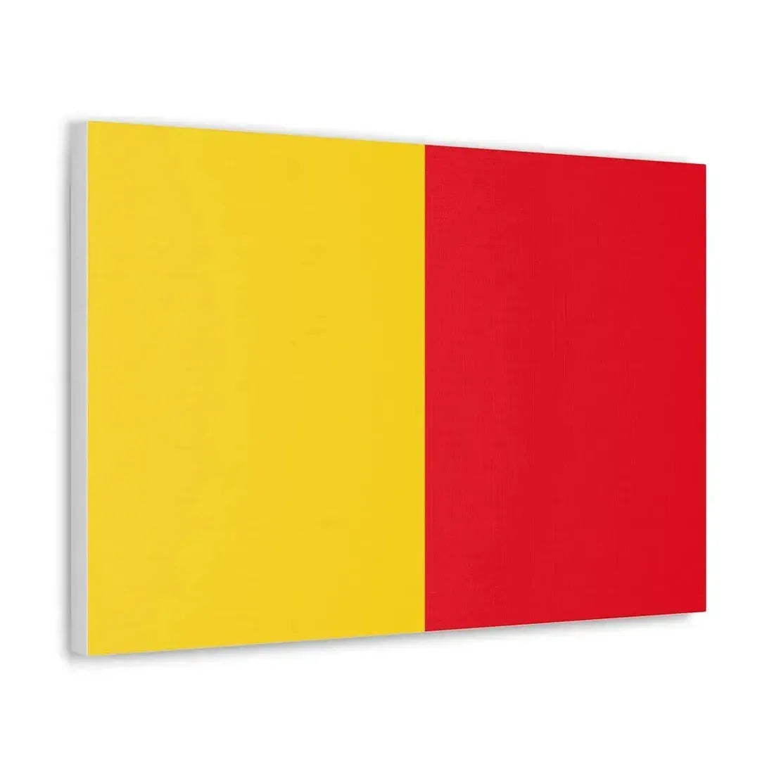 Flag of Bergamo Italy - Canvas Wall Art - The Sticker Space