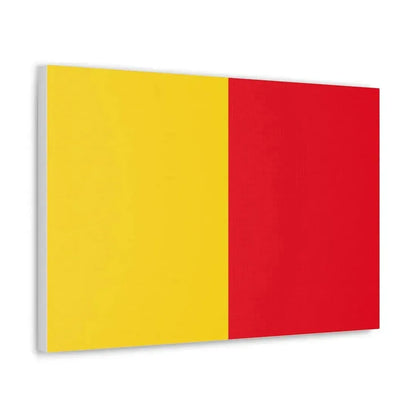 Flag of Bergamo Italy - Canvas Wall Art - The Sticker Space