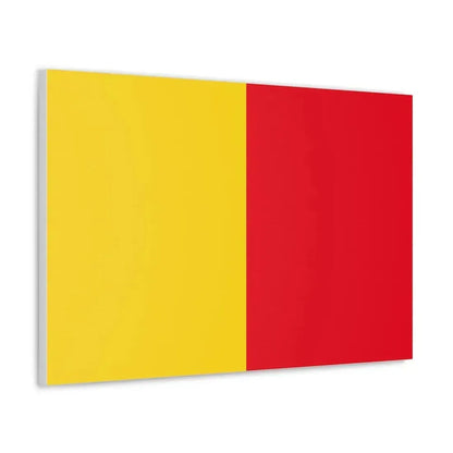 Flag of Bergamo Italy - Canvas Wall Art - The Sticker Space