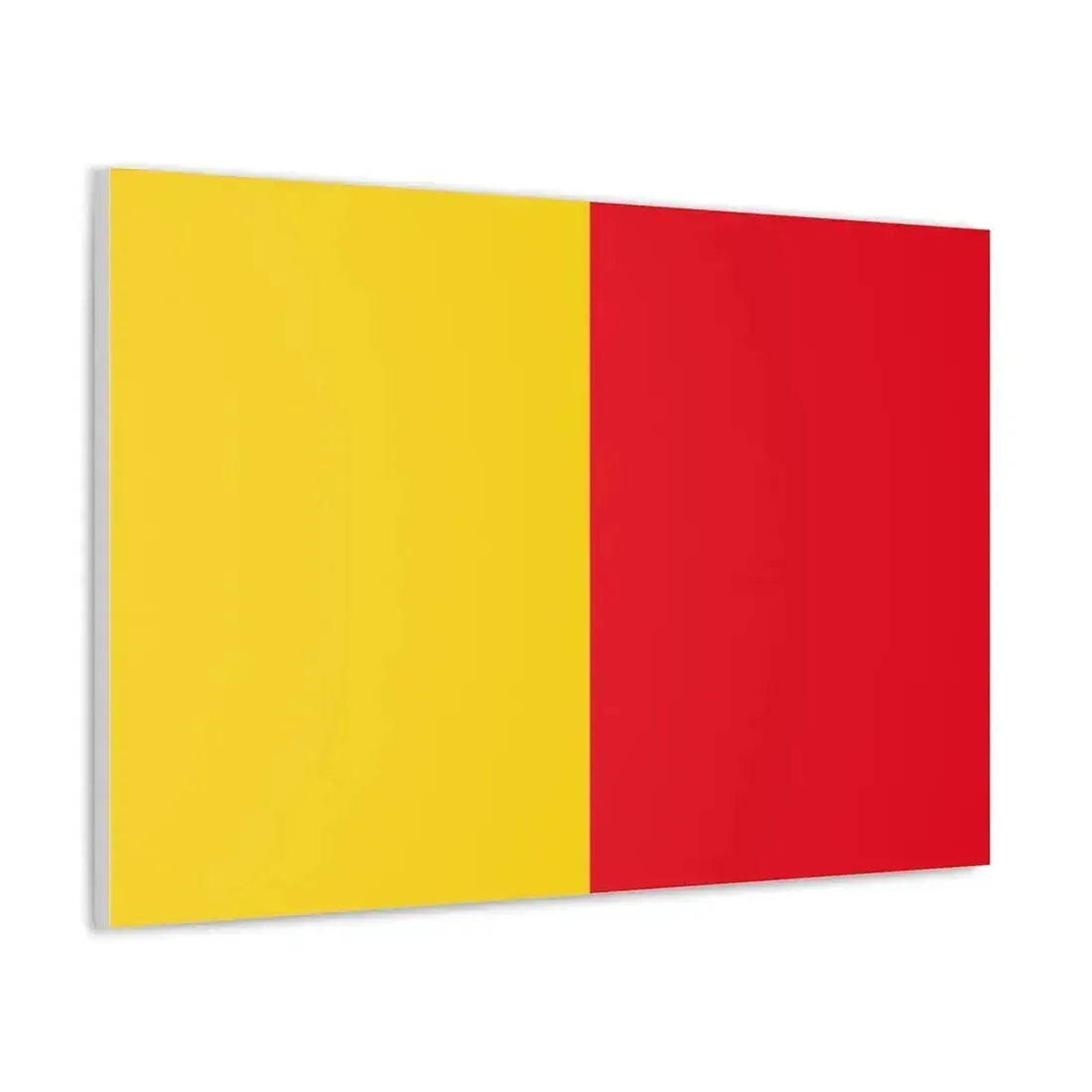 Flag of Bergamo Italy - Canvas Wall Art - The Sticker Space