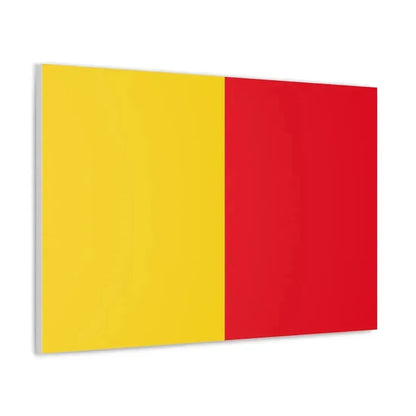 Flag of Bergamo Italy - Canvas Wall Art - The Sticker Space