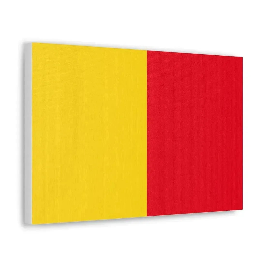 Flag of Bergamo Italy - Canvas Wall Art - The Sticker Space